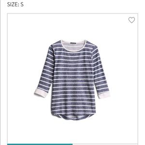 Pink Clover Kamie Button Back Knit Top